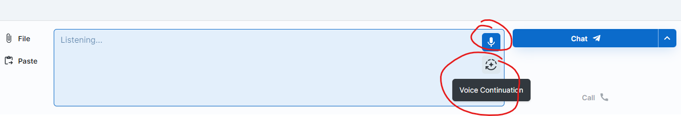 big-agi voice input