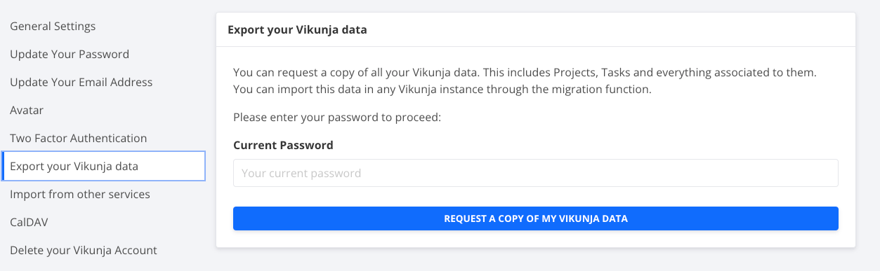 export-from-vikunja